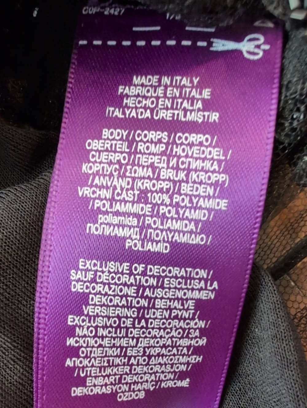 Ralph Lauren Purple Label Jacey Embellished Velvet Tulle Beaded Top NWT - Picture 15 of 15
